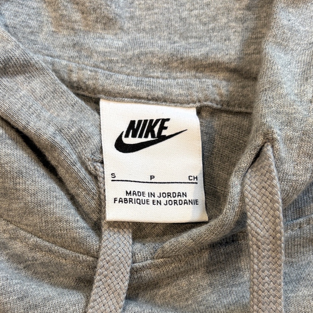 Nike Light Gray Pullover Hoodie - Picture 3 of 4